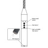 Hidden Desire Cravache Electro Shock 52cm